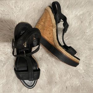 Miu Miu Cork Wedges